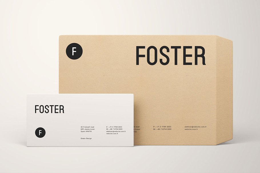 Example font Foster #3